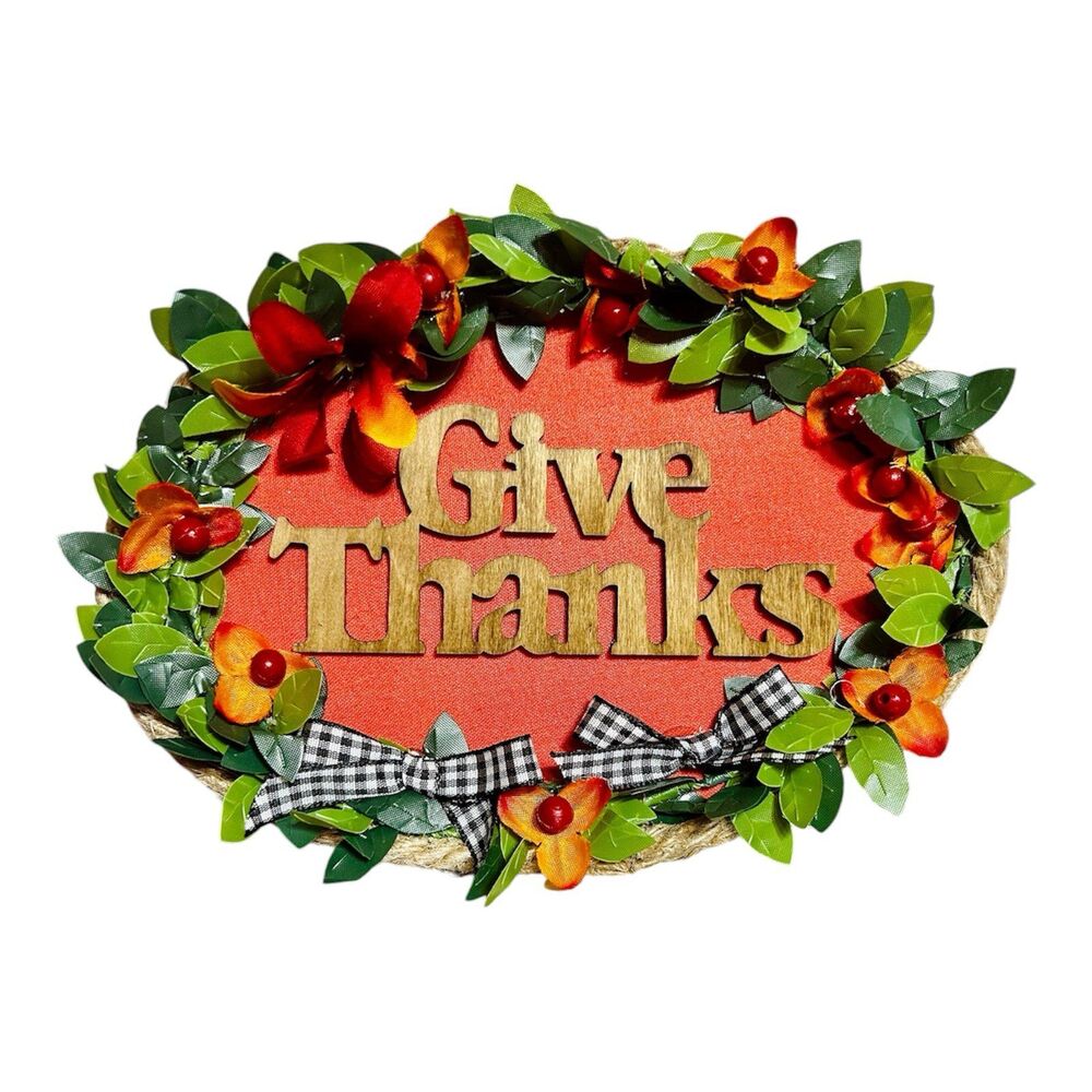 Handmade Table Shelf Decor Fall Thanksgiving Farmhouse Country Cottage